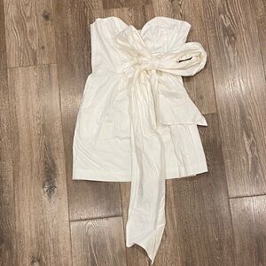 French Connection White Mini Dress